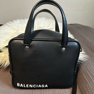 Balenciaga - “Triangle Square” Bag - Black